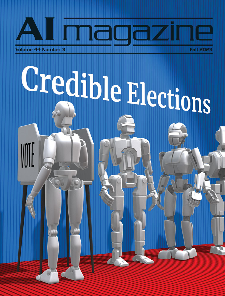 Cover of AI Magazine, Fall 2023