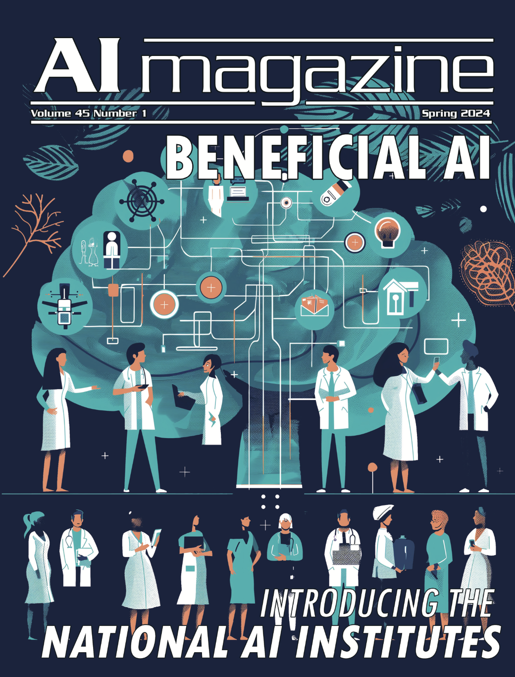 Cover of AI Magazine v45-1