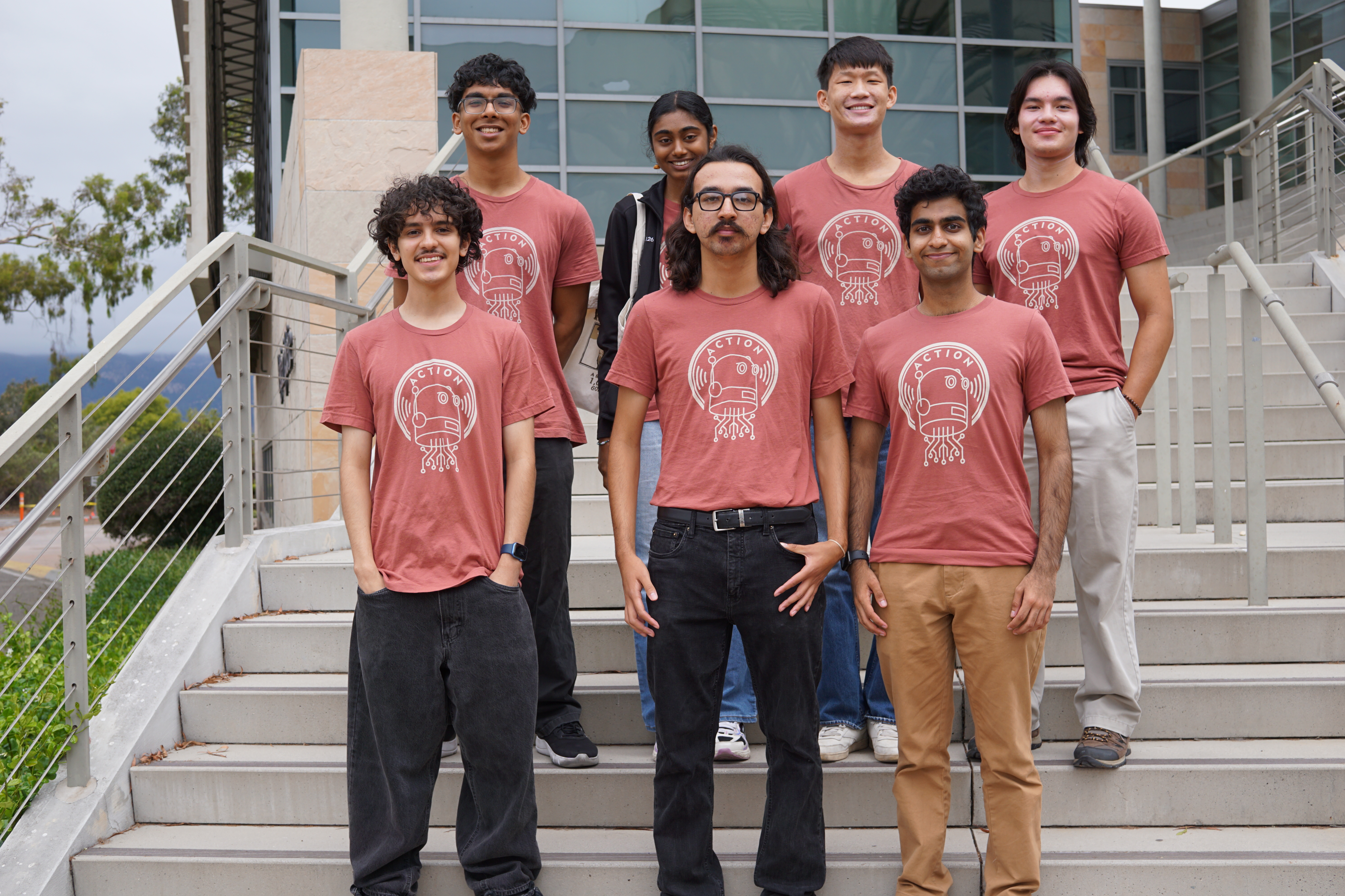 Photo of ACTION students
