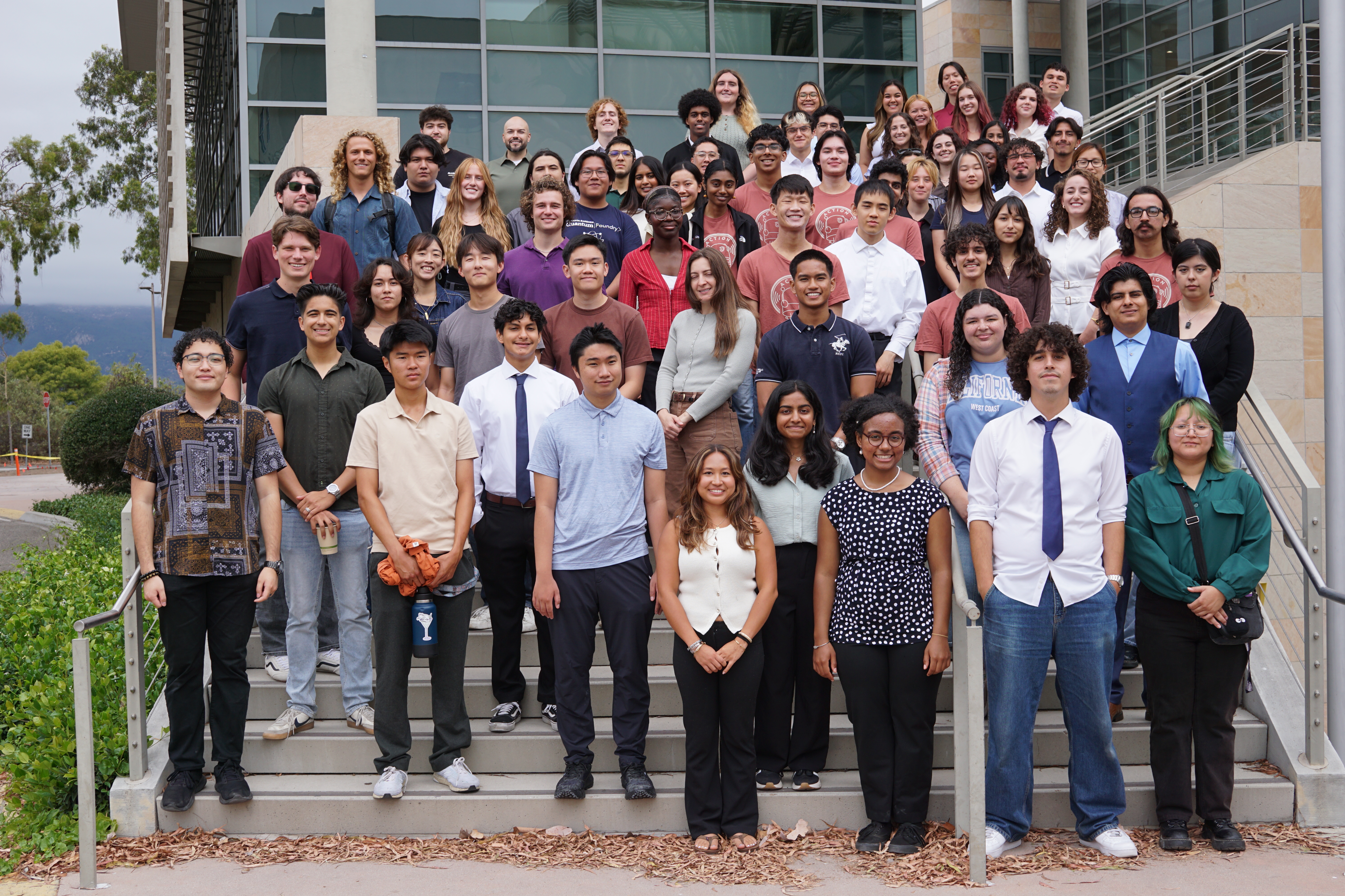 Photo of UCSB summer research participants in 2026