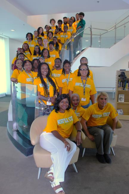 CTF Camp Participants at Norfolk State.